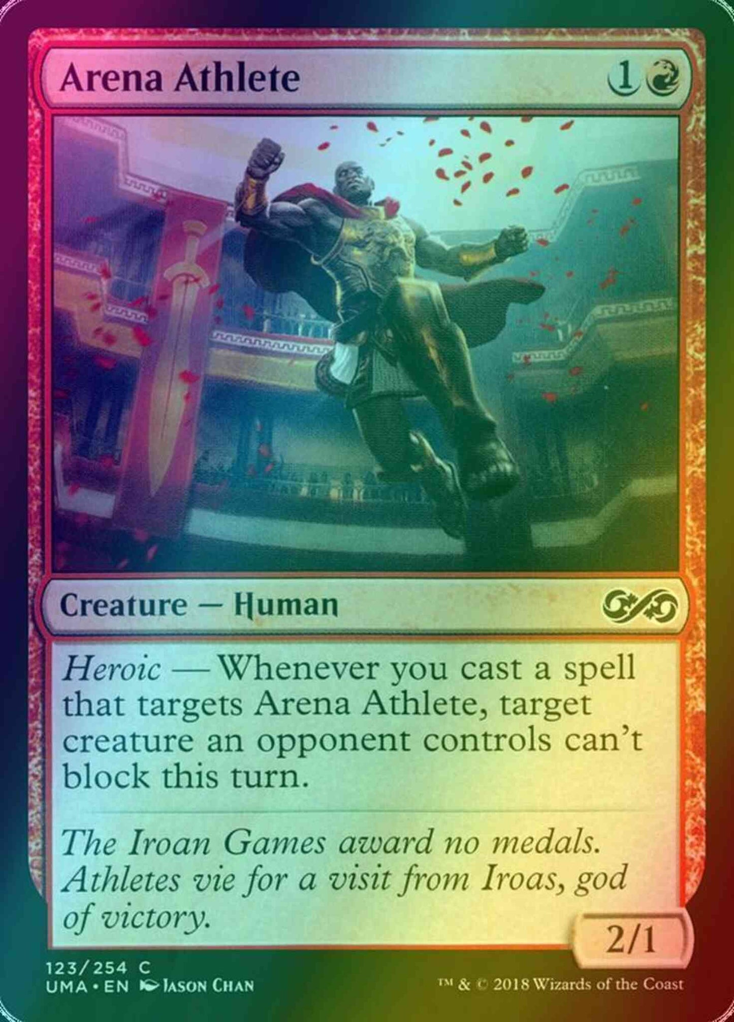 Arena Athlete [123] [Ultimate Masters] [Foil]