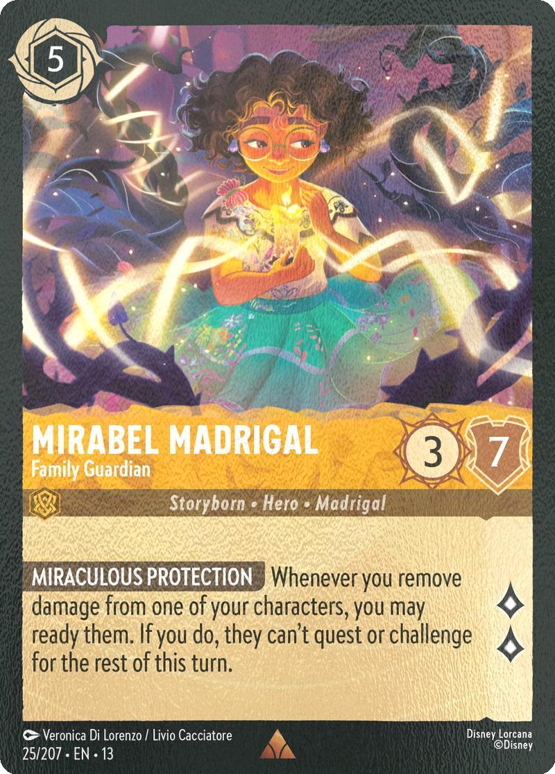 Mirabel Madrigal - Family Guardian - 25/204 [Attack of the Vine!] [Cold Foil]