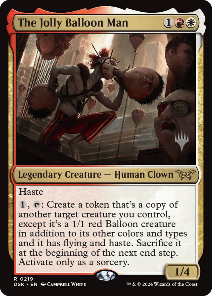 The Jolly Balloon Man [219p] [Promo Pack] [Duskmourn: House of Horror: Promos] [Foil]