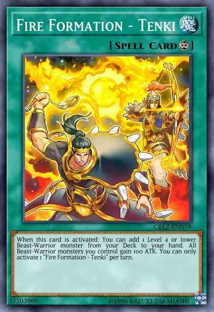 Fire Formation - Tenki (Green) - DL18-EN014 - Rare - Unlimited