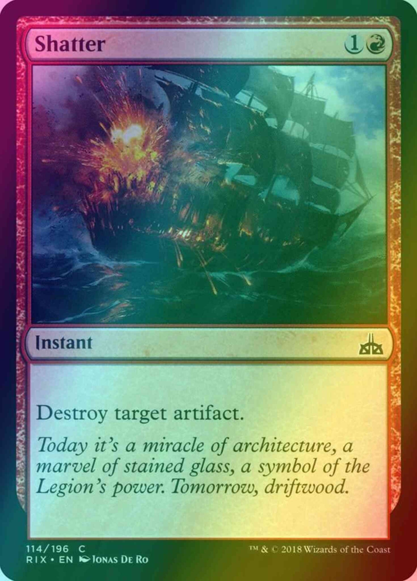 Shatter [114] [Rivals of Ixalan] [Foil]