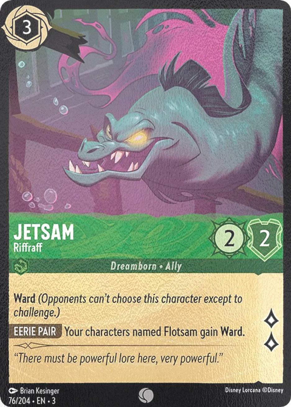 Jetsam - Riffraff - 76/204 [Into the Inklands] [Cold Foil]
