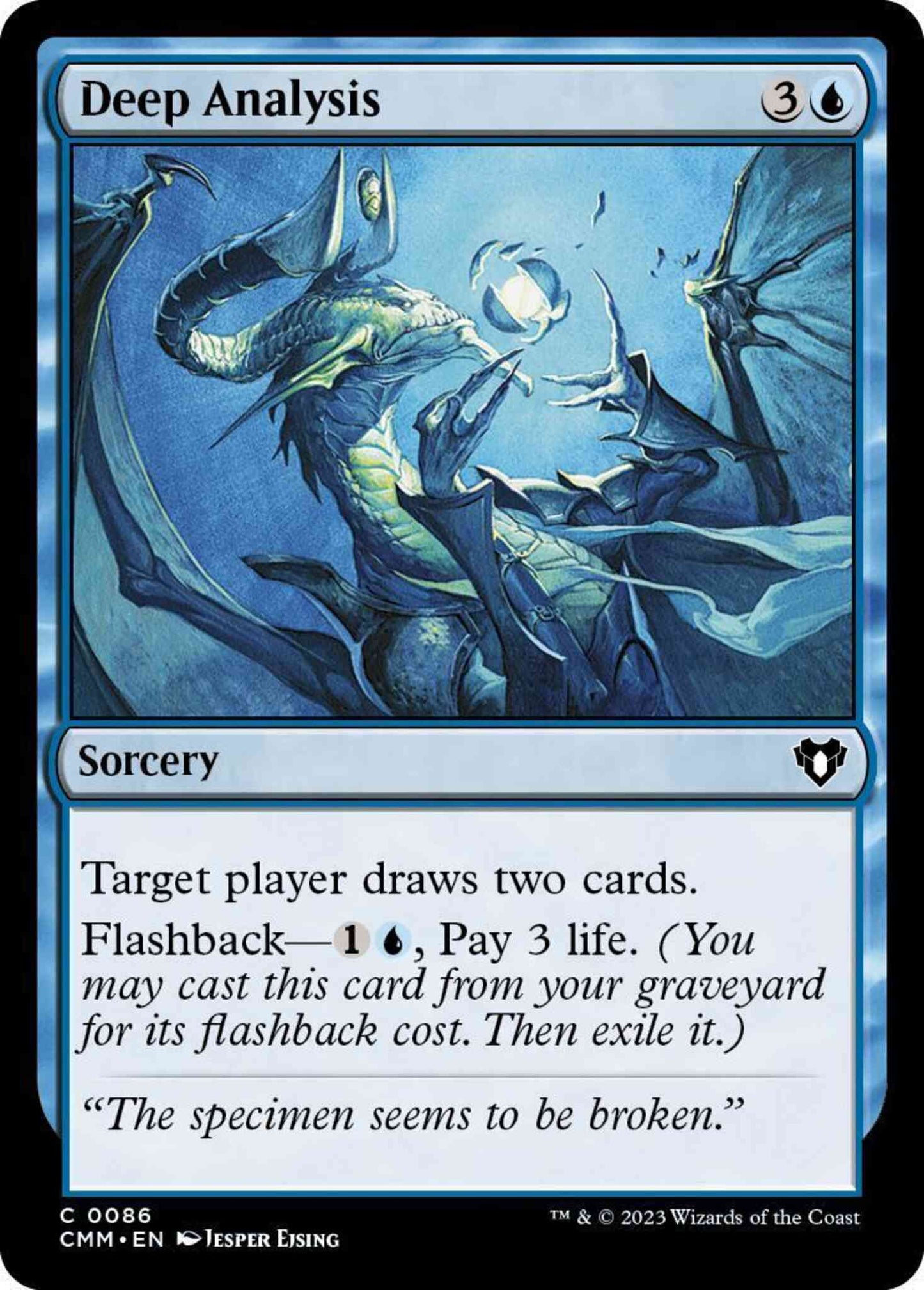Deep Analysis [86] [Commander Masters] [Non-Foil]