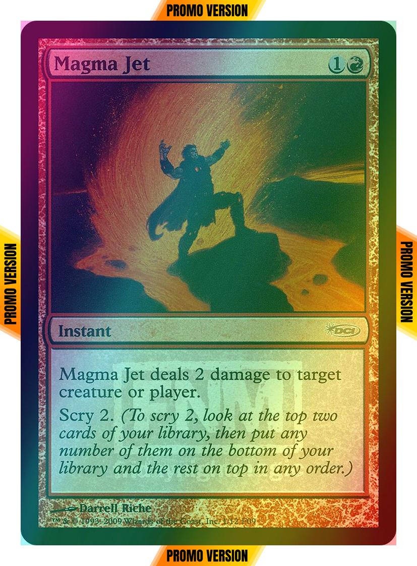 Magma Jet [1] [Friday Night Magic 2009] [Foil]