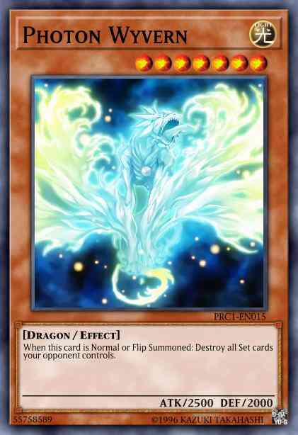Photon Wyvern - BP02-EN109 - Rare - 1st Edition