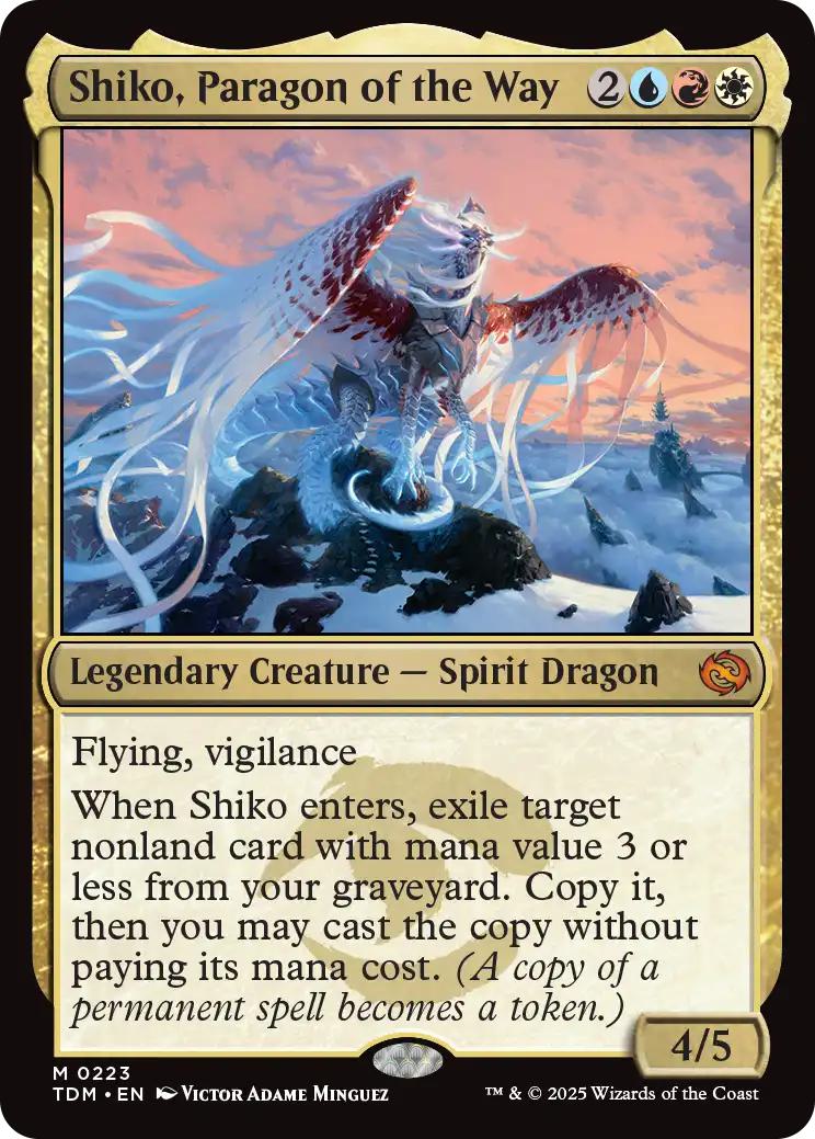 Shiko, Paragon of the Way [223] [Tarkir: Dragonstorm] [Non-Foil]
