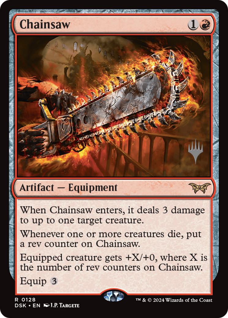 Chainsaw [128p] [Promo Pack] [Duskmourn: House of Horror: Promos] [Non-Foil]