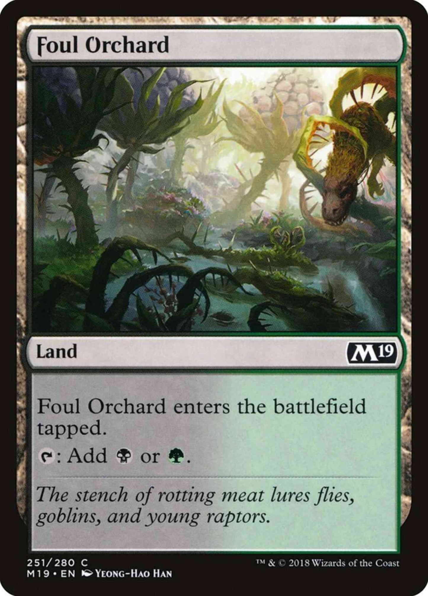Foul Orchard [251] [Core Set 2019] [Non-Foil]