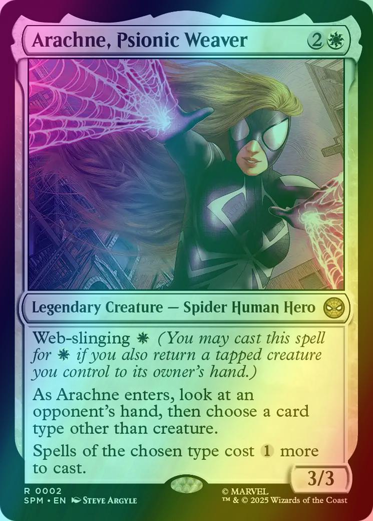 Arachne, Psionic Weaver [2] [Marvel's Spider-Man] [Foil]