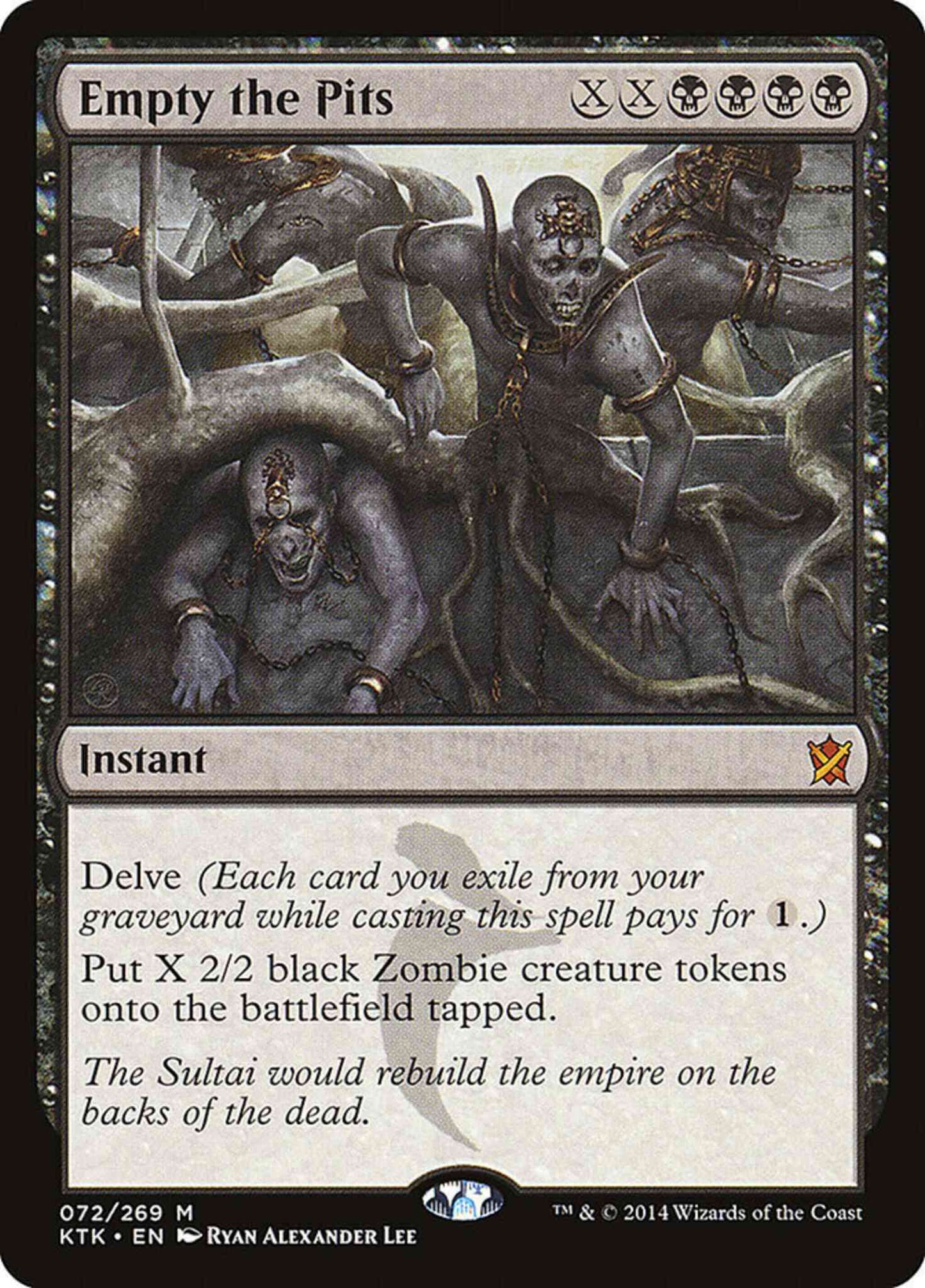 Empty the Pits [72] [Khans Of Tarkir] [Non-Foil]