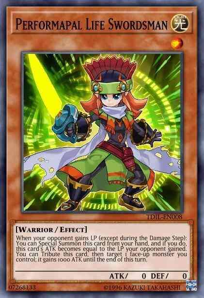 Performapal Life Swordsman - TDIL-EN008 - Common - Unlimited