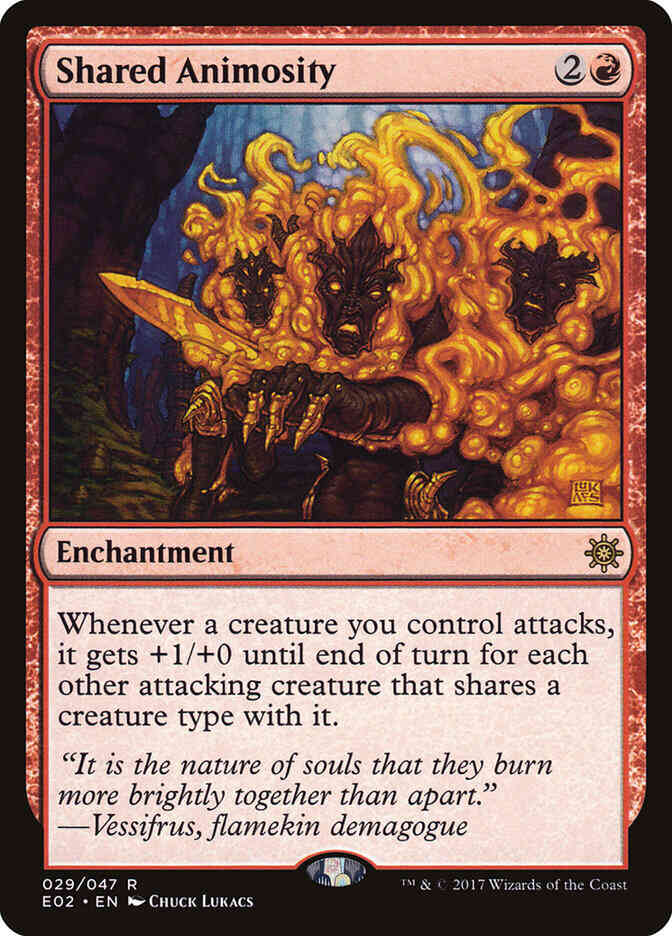 Shared Animosity [29] [Explorers of Ixalan] [Non-Foil]