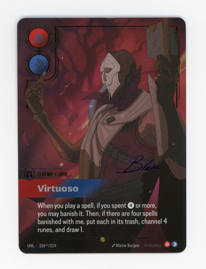 Virtuoso (Jhin) — Signature|Foil — ID 19243