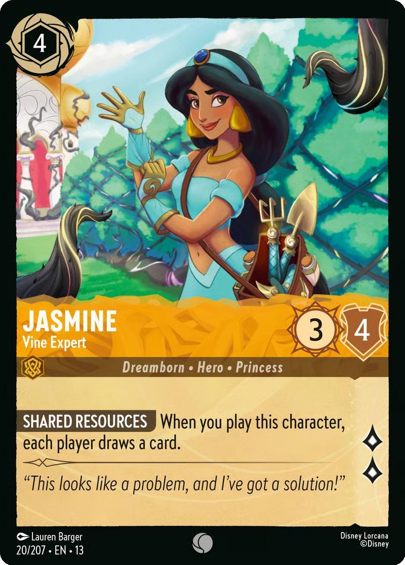 Jasmine - Vine Expert - 20/204 [Attack of the Vine!] [Non-Foil]