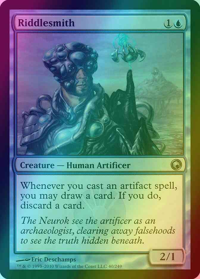 Riddlesmith [40] [Scars Of Mirrodin] [Foil]