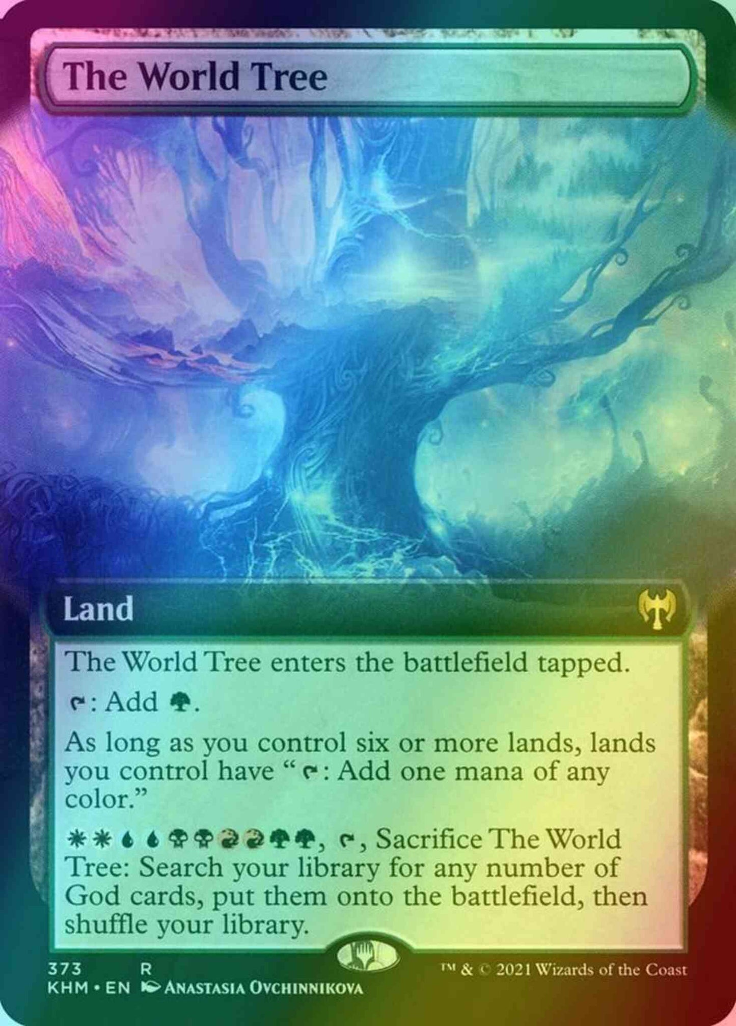 The World Tree [373] [Extended Art] [Kaldheim] [Foil]