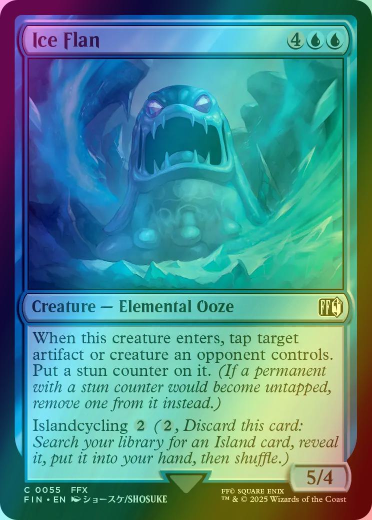 Ice Flan [55] [FINAL FANTASY] [Foil]