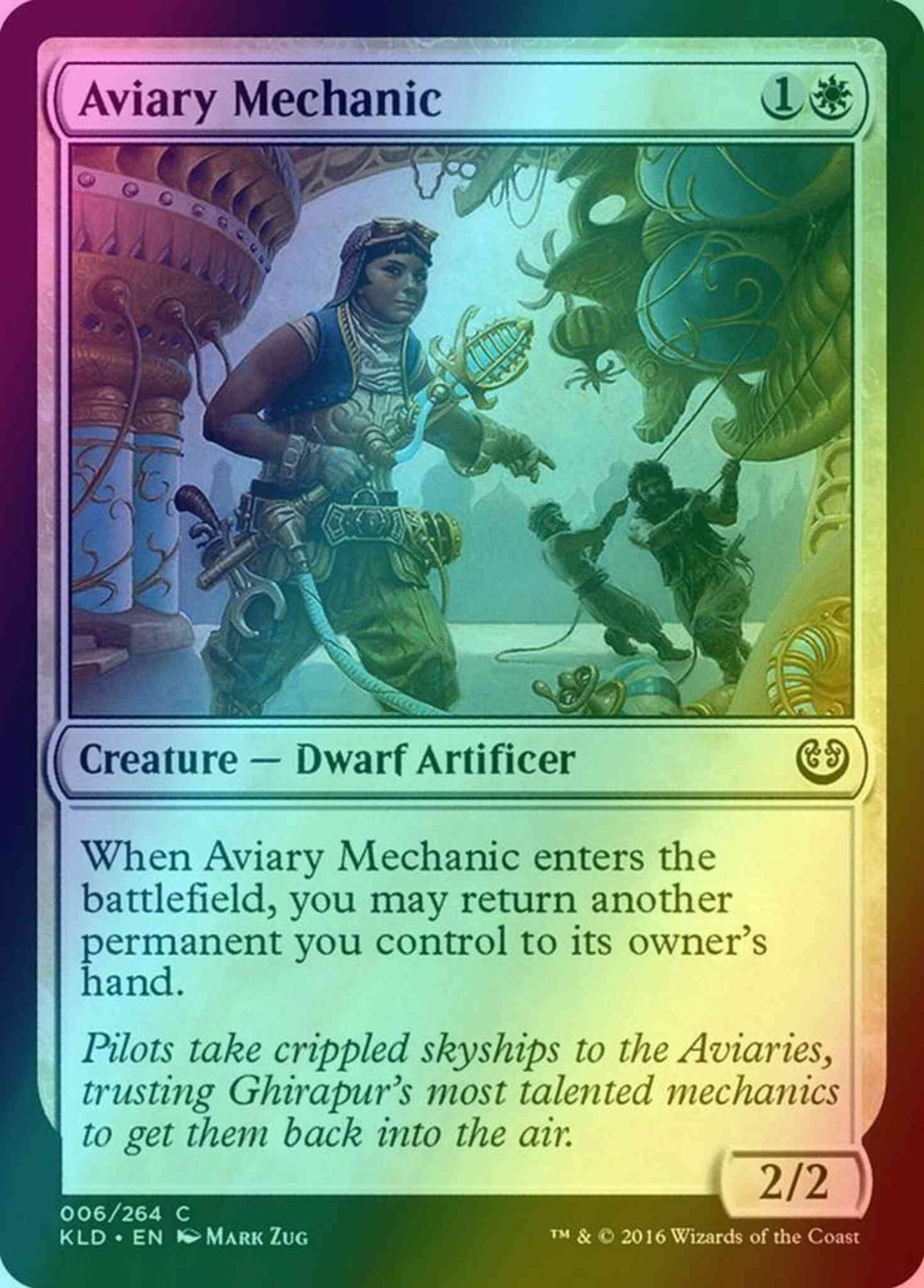 Aviary Mechanic [6] [Kaladesh] [Foil]