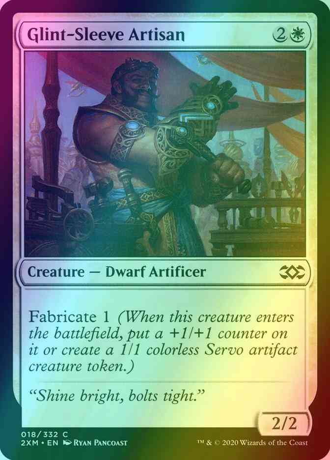 Glint-Sleeve Artisan [18] [Double Masters] [Foil]