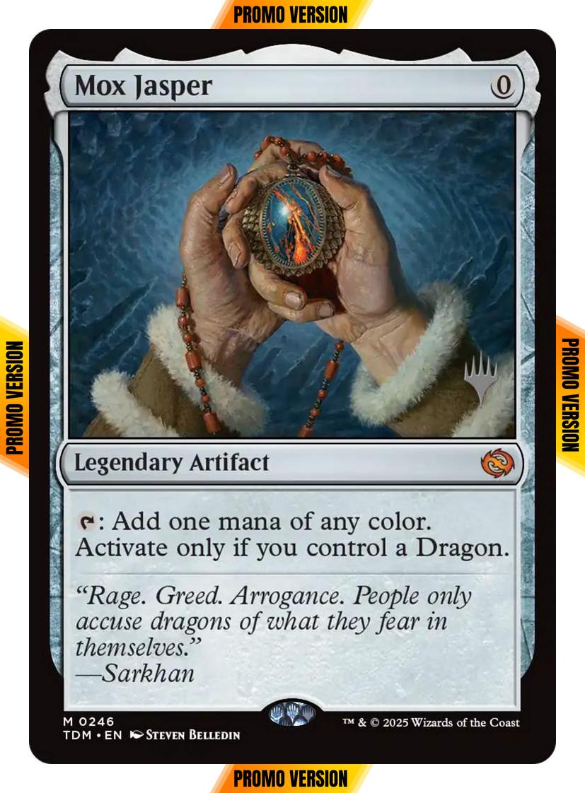 Mox Jasper [246p] [Promo Pack] [Tarkir: Dragonstorm: Promos] [Non-Foil]