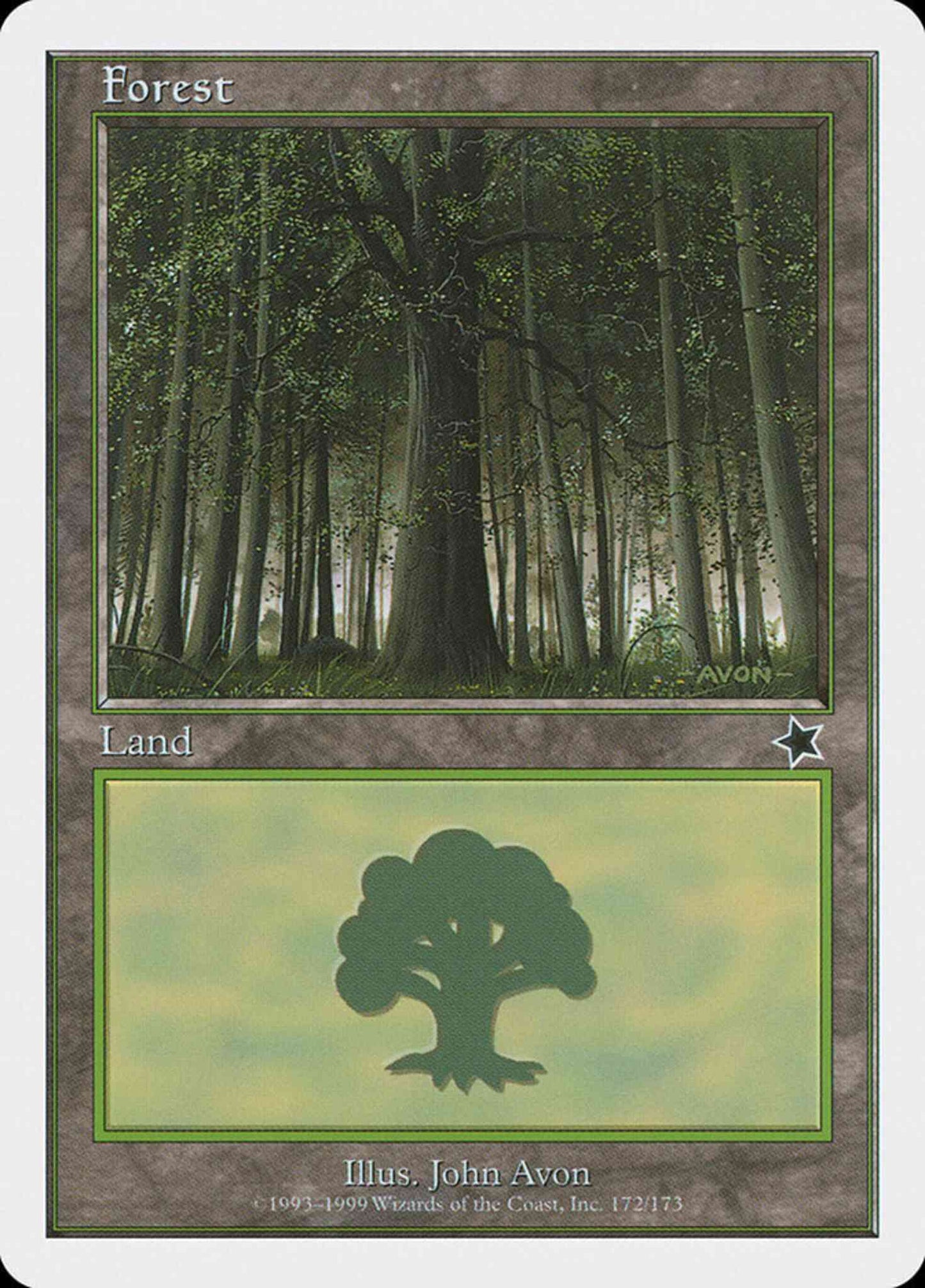 Forest [172] [Starter 1999] [Non-Foil]