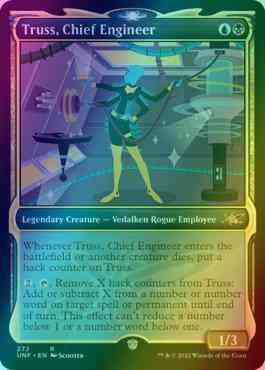 Truss, Chief Engineer [272] [Showcase Cards of Tomorrow] [Unfinity] [Foil]