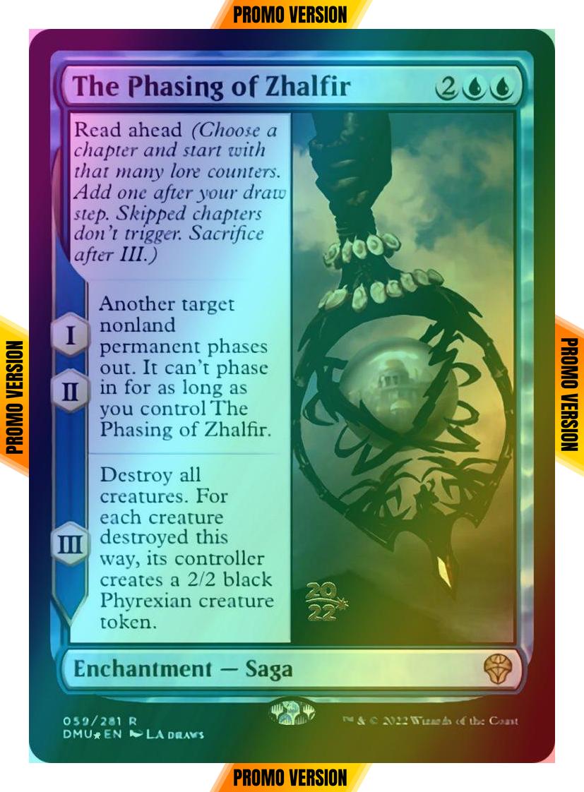 The Phasing of Zhalfir [59s] [Prerelease] [Dominaria United: Promos] [Foil]
