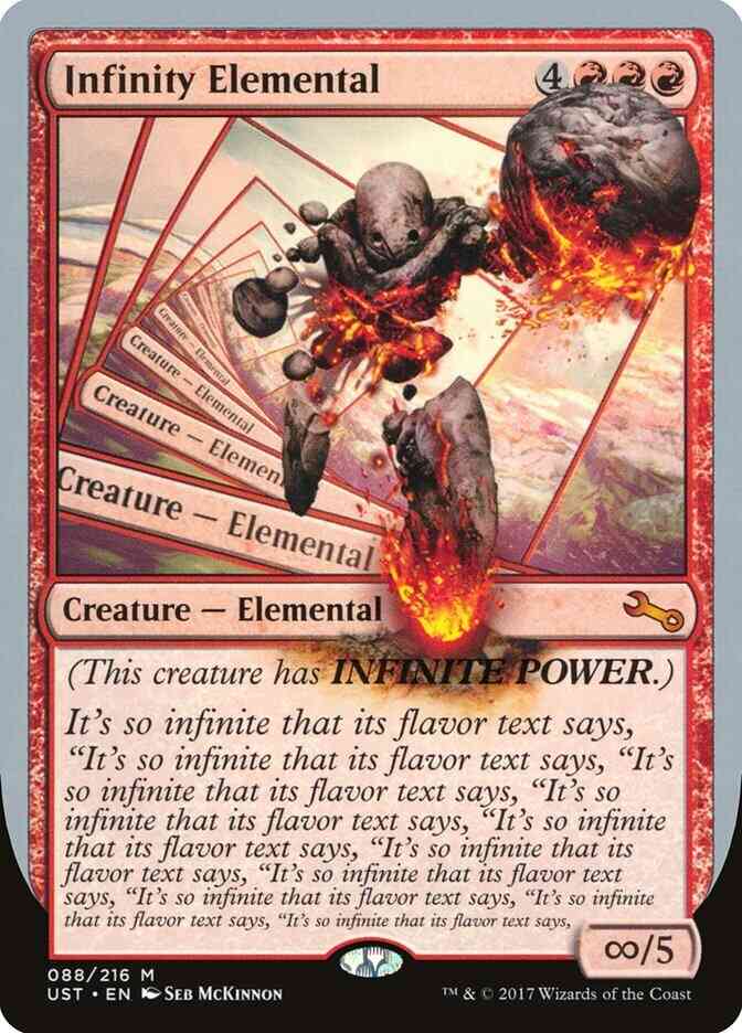 Infinity Elemental [88] [Unstable] [Non-Foil]