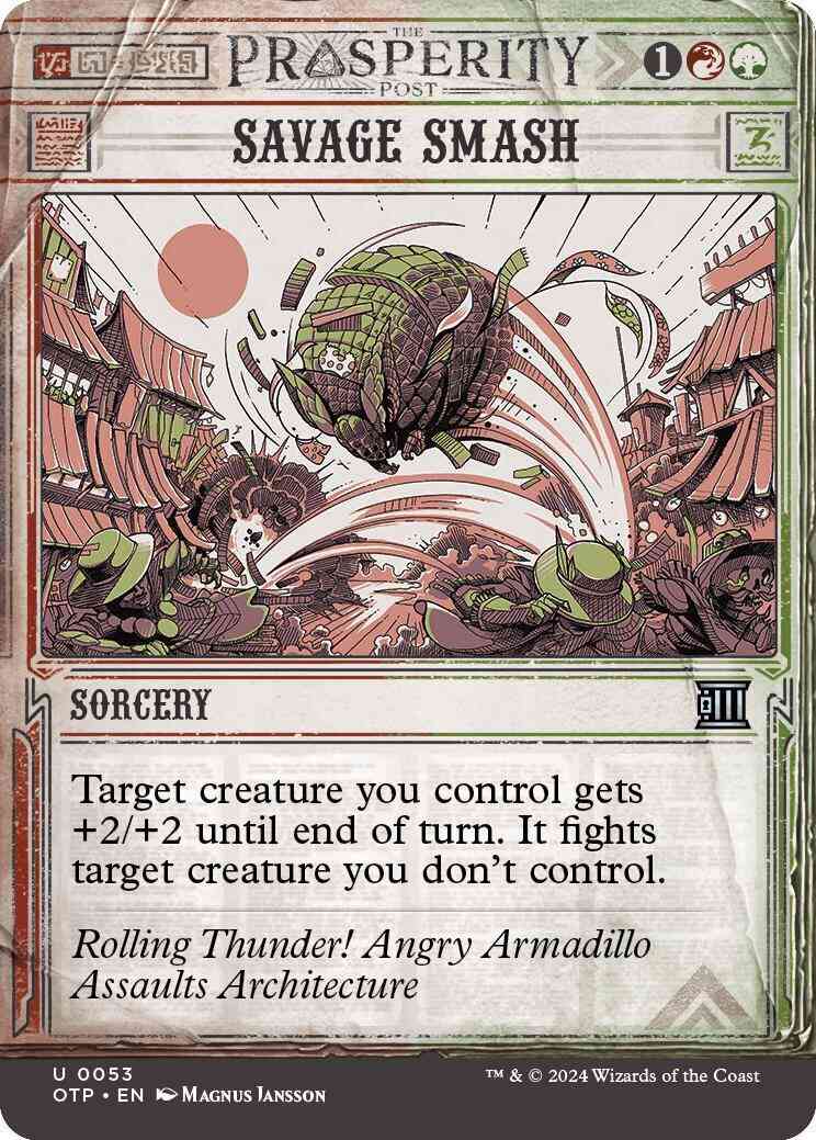 Savage Smash [53] [Breaking News Showcase] [Breaking News] [Non-Foil]