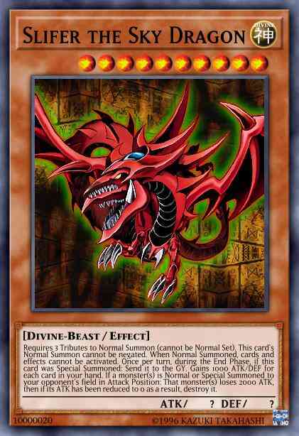 Slifer the Sky Dragon - JMPS-EN005 - Ultra Rare - Limited