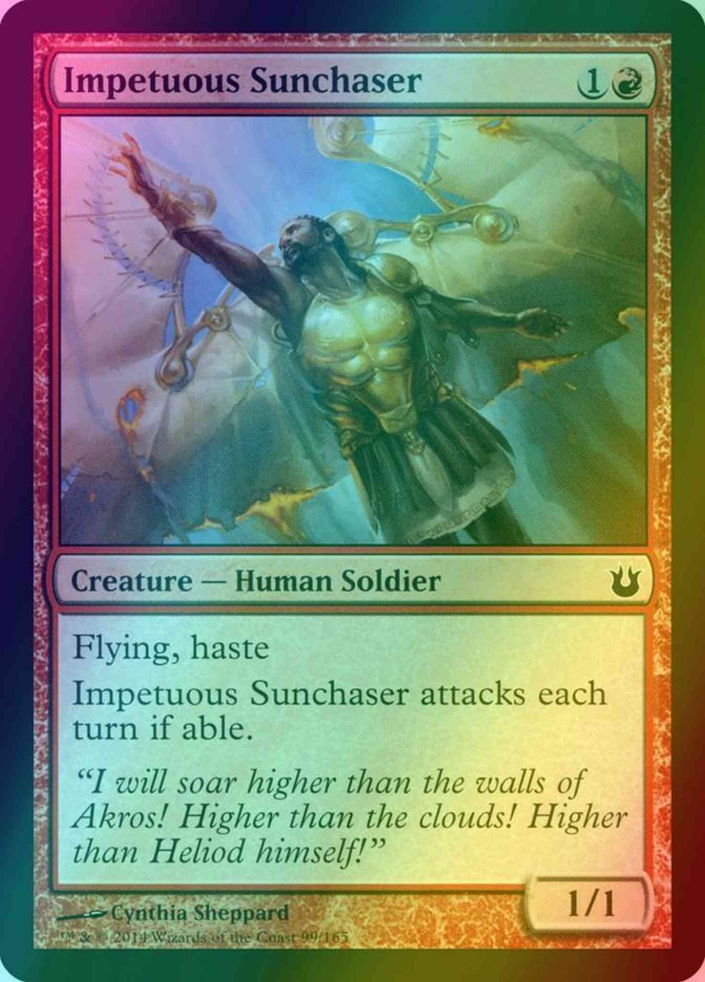 Impetuous Sunchaser [99] [Born of the Gods] [Foil]