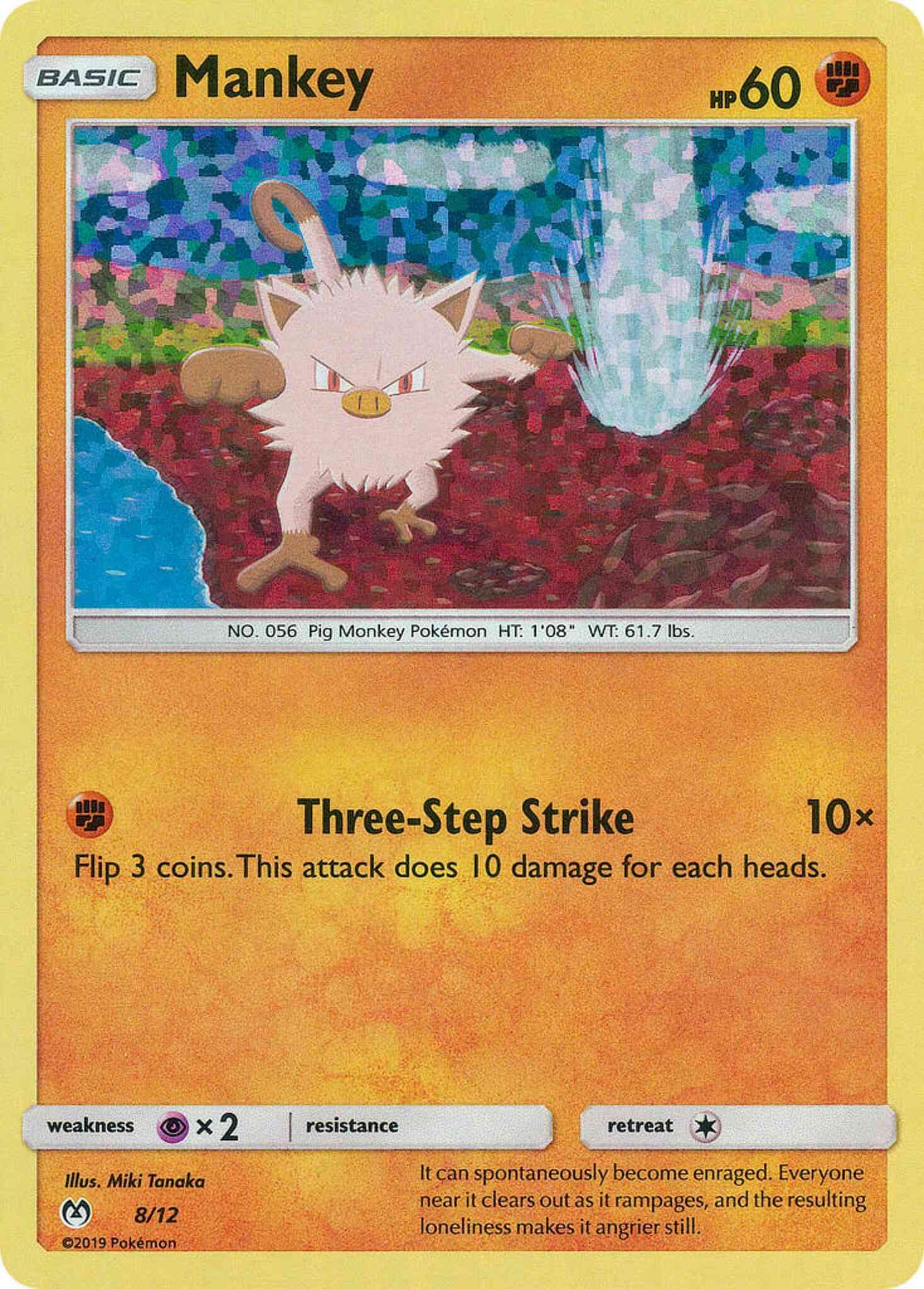 Mankey - 8/12 - Promo [mcd19-8] [Holo]