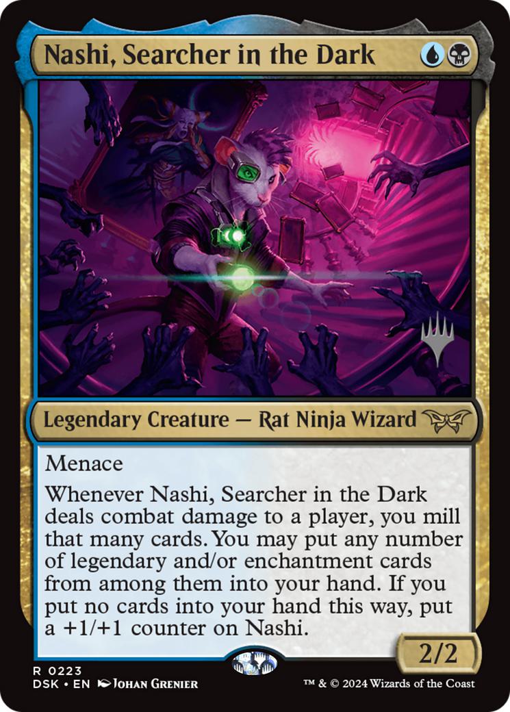 Nashi, Searcher in the Dark [223p] [Promo Pack] [Duskmourn: House of Horror: Promos] [Non-Foil]
