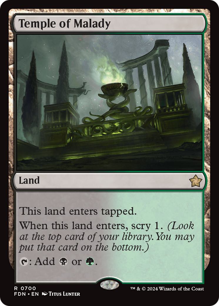 Temple of Malady [700] [Foundations] [Non-Foil]