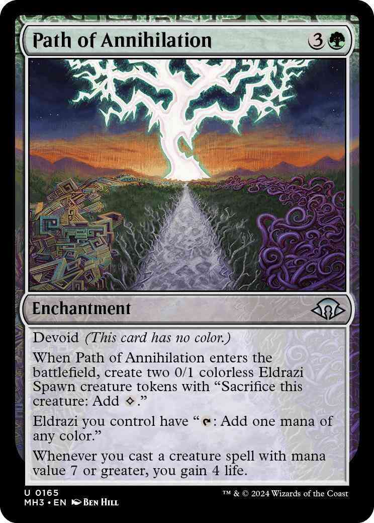 Path of Annihilation [165] [Modern Horizons 3] [Non-Foil]