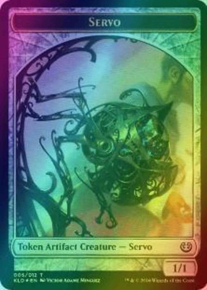 Servo Token (05) // Thopter Token (09) [05] [League Tokens 2016 Tokens] [Foil]