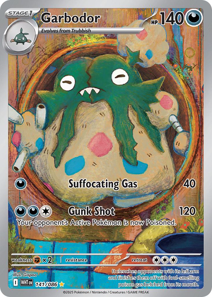 Garbodor - 141/086 - Illustration Rare [sv105w-141] [Ultra]