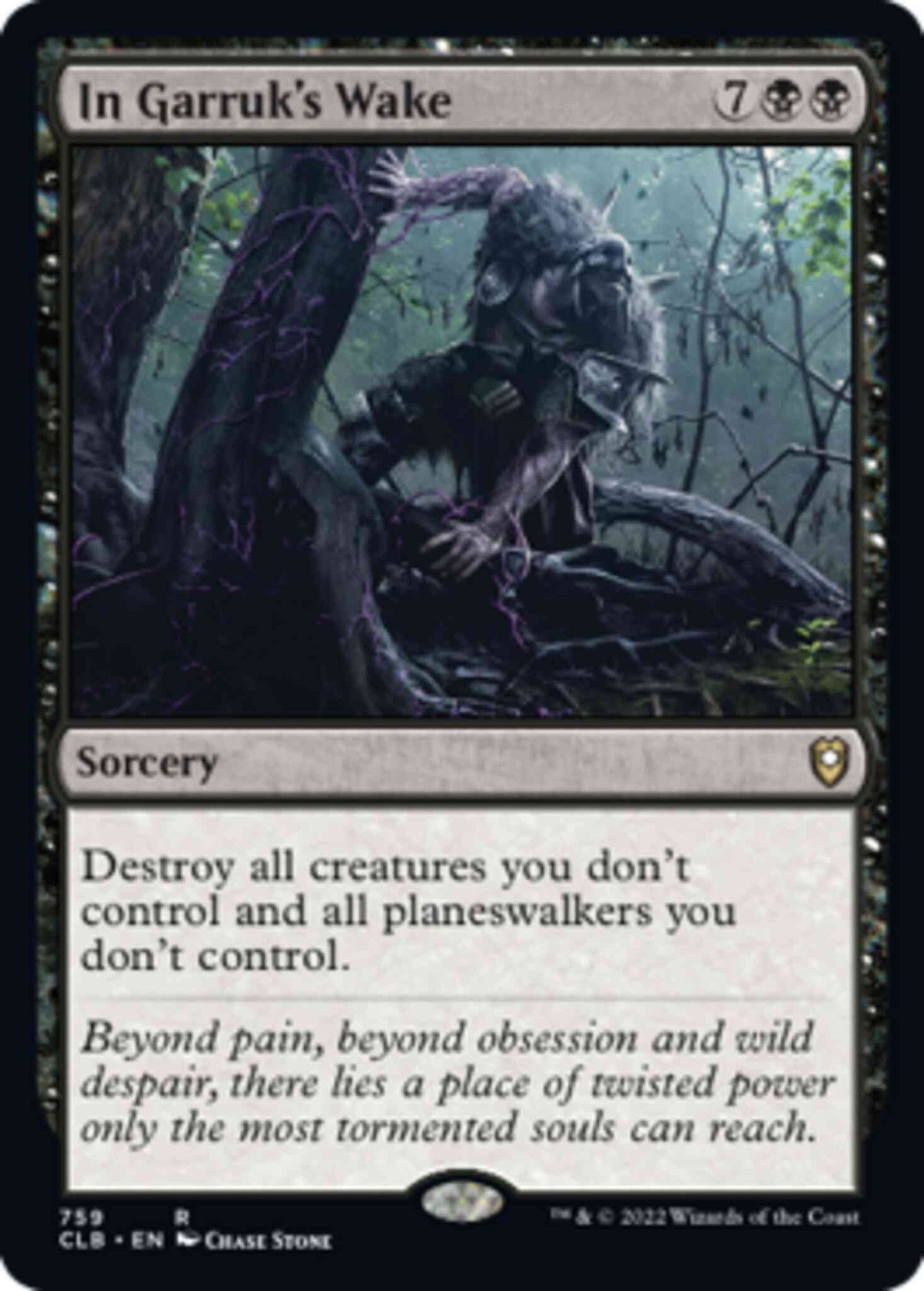 In Garruk's Wake [759] [Commander Legends: Battle for Baldur's Gate] [Non-Foil]