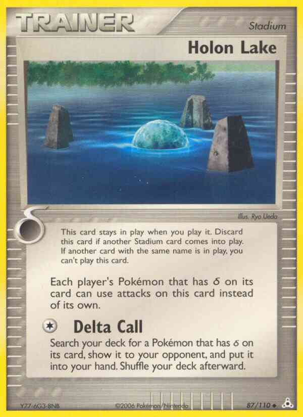 Holon Lake - 87/110 - Uncommon [ex13-87] [Reverse Holo]