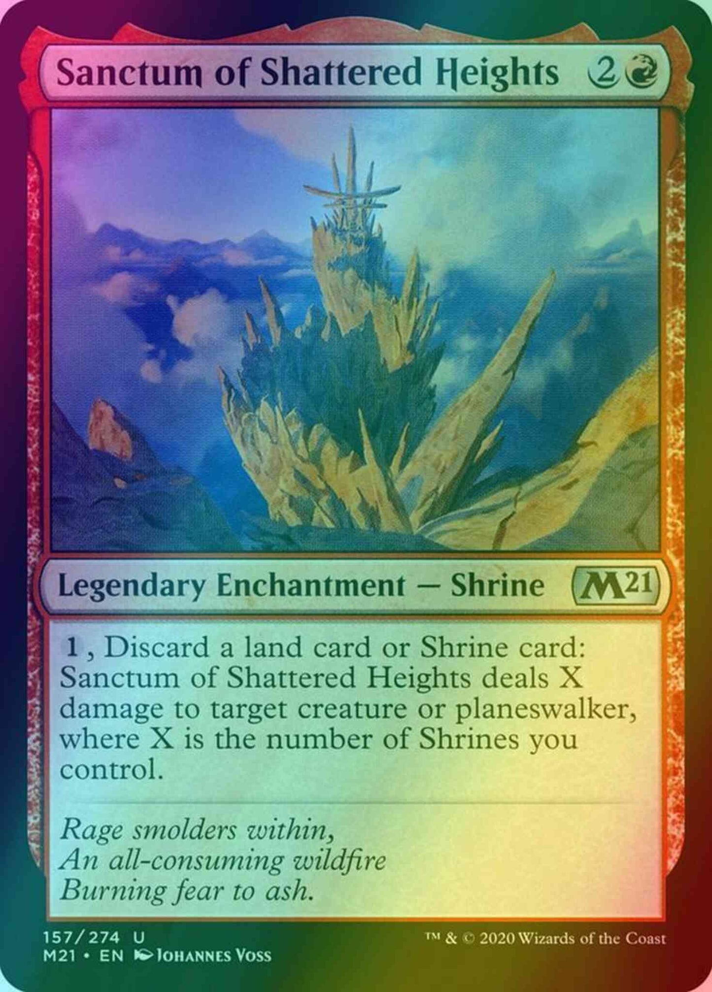 Sanctum of Shattered Heights [157] [Core Set 2021] [Foil]