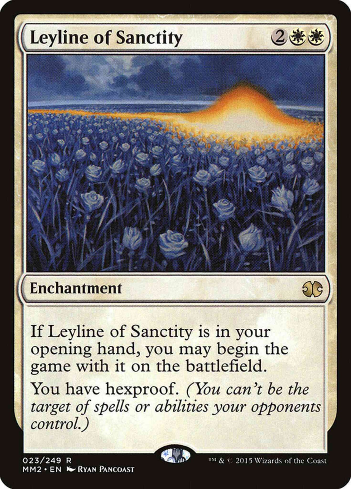 Leyline of Sanctity [23] [Modern Masters 2015] [Non-Foil]