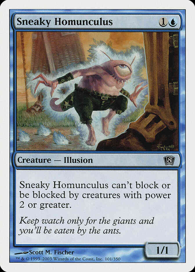 Sneaky Homunculus [101] [Eighth Edition] [Non-Foil]
