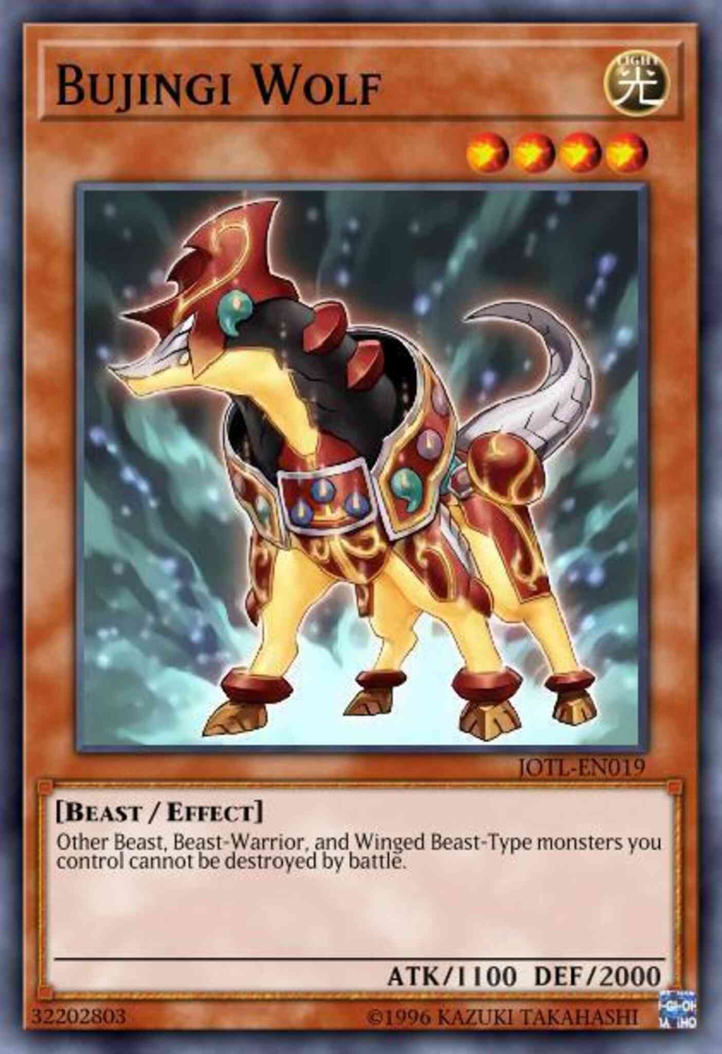 Bujingi Wolf - JOTL-EN019 - Common - 1st Edition