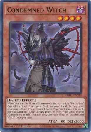 Condemned Witch - EGO1-EN019 - Common - 1st Edition