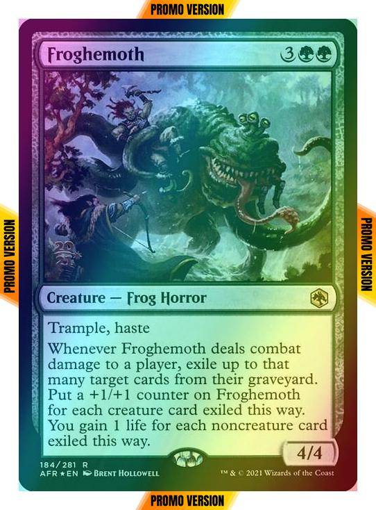 Froghemoth [Prerelease] [184s] [Adventures in the Forgotten Realms Promos] [Foil]