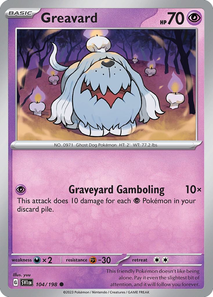 Greavard - 104/198 - Common [sv01-104] [Non-Holo]