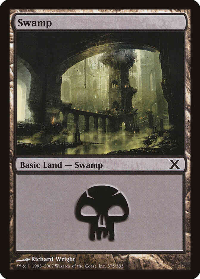Swamp [375] [Tenth Edition] [Non-Foil]