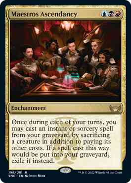 Maestros Ascendancy [198] [Streets of New Capenna] [Non-Foil]