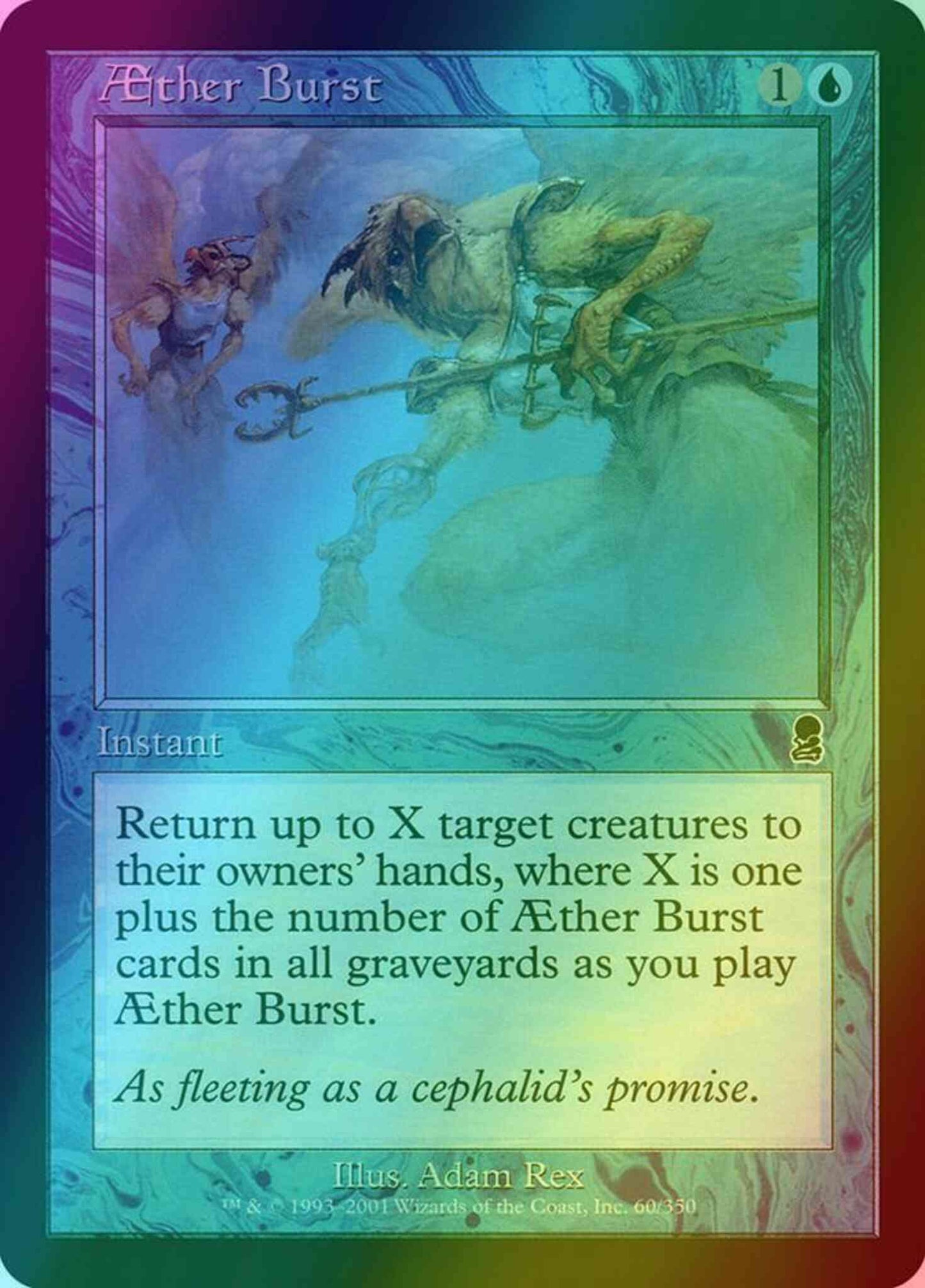 Aether Burst [60] [Odyssey] [Foil]