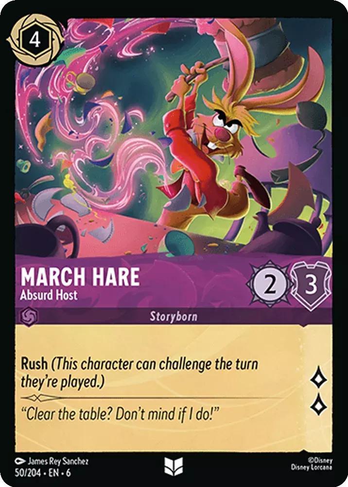 March Hare - Absurd Host - 50/204 [Azurite Sea] [Non-Foil]